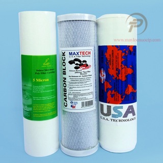 Combo 3 Lõi Lọc Nước Số 1+2+3(Loại Tốt)