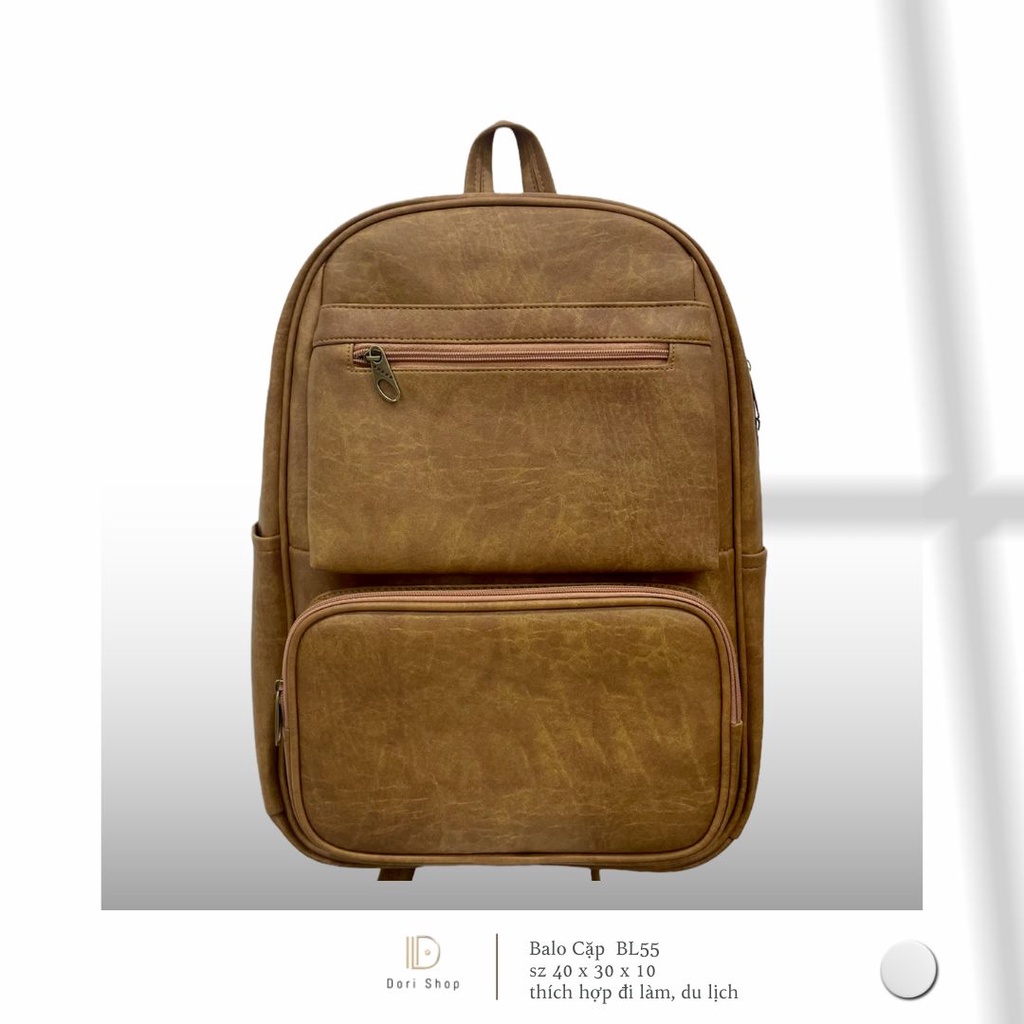 BALO DA CAO CẤP , BA LÔ DU LỊCH CÓ NGĂN ĐỂ LAPTOP DORI SHOP | BL55