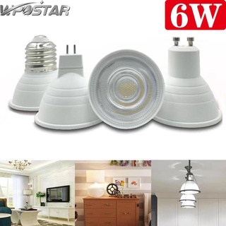 Bóng Đèn led COB E27 E14 GU10 MR16 6W 220V 230V 240V Siêu Sáng Chất Lượng Cao