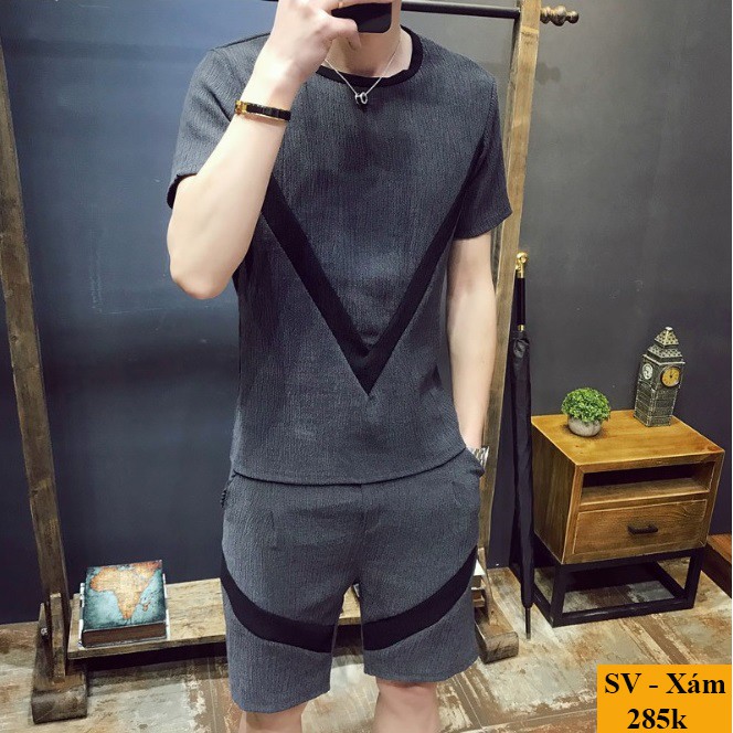 (Hàng Xuất chuẩn) Bộ Đũi Nam co giãn ( Mát - Nhẹ Như Không)