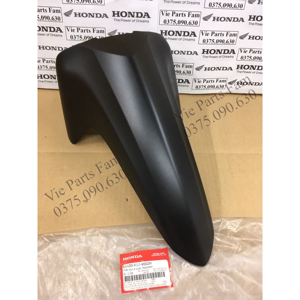 Chắn bùn trước, dè trước Wave RSX Fi 2014-2023 nhiều màu , chính hãng Honda mới 100%