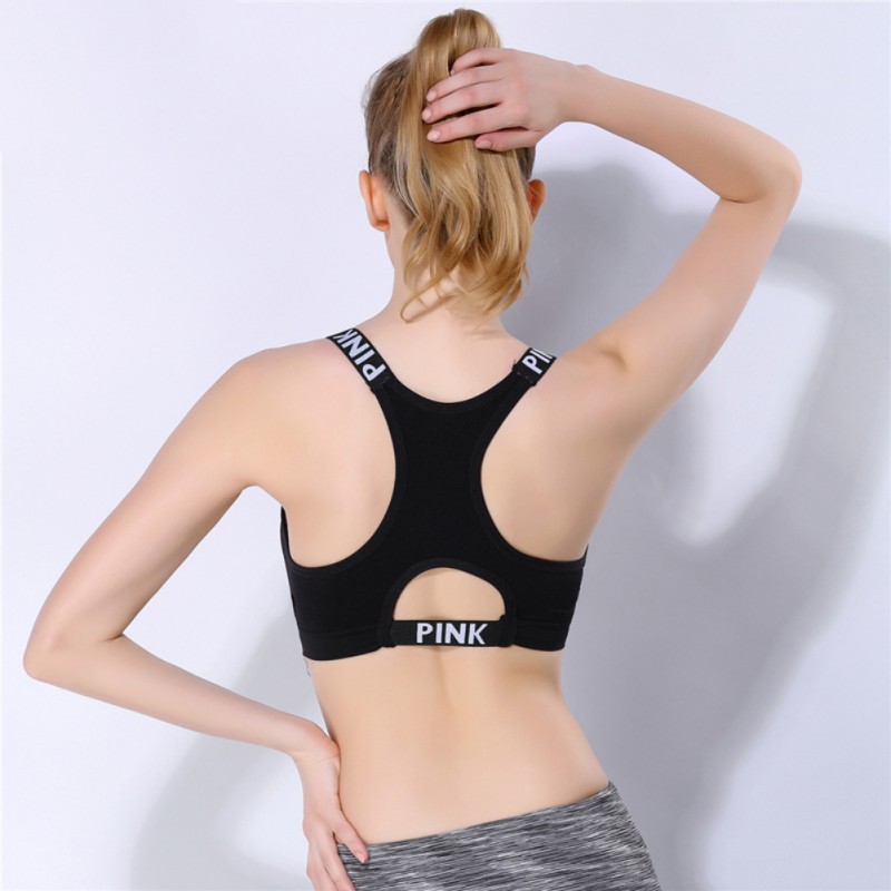 Áo ngực thể thao có mút đệm êm ái năng động cho nữ