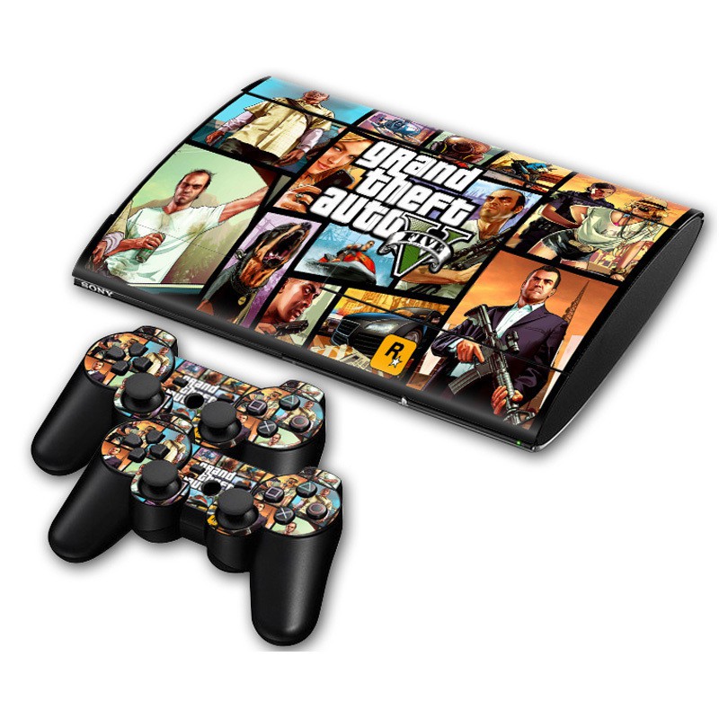 Skin Dán Máy PS3 Super Slim Nam Tính Giao Ngẫu Nhiên