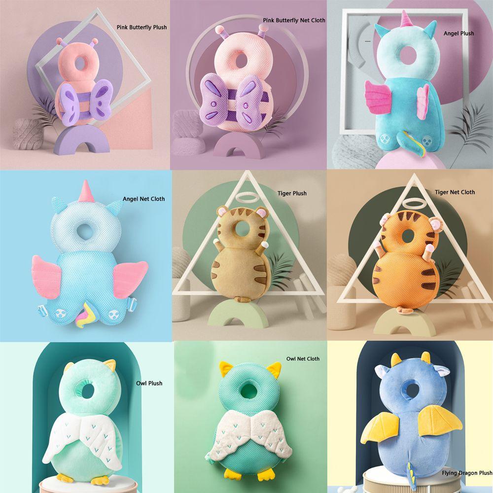 Gối Ngủ Nhồi Bông Chống Lăn Hình Động Vật Dễ Thương Cho Bé 1 Tuổi