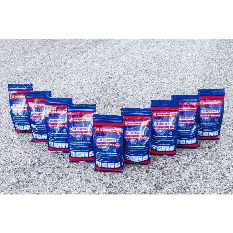 Cloramin B chính hãng công ty Đức Giang túi 1kg - Sát khuẩn, khử trùng và diệt khuẩn