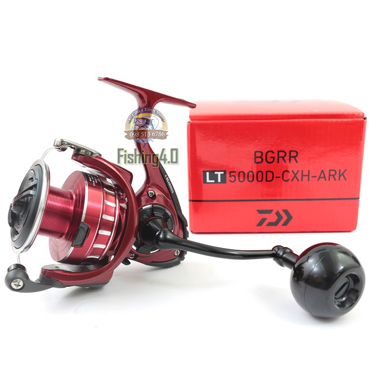 MÁY CÂU DAIWA BGRR - LT 3000D - XH - LT 5000D - CXH - LT 6000D - H - LT 8000P ( BG ĐỎ ) - SIÊU PHẨM 2020 - SIÊU NHẸ - SI