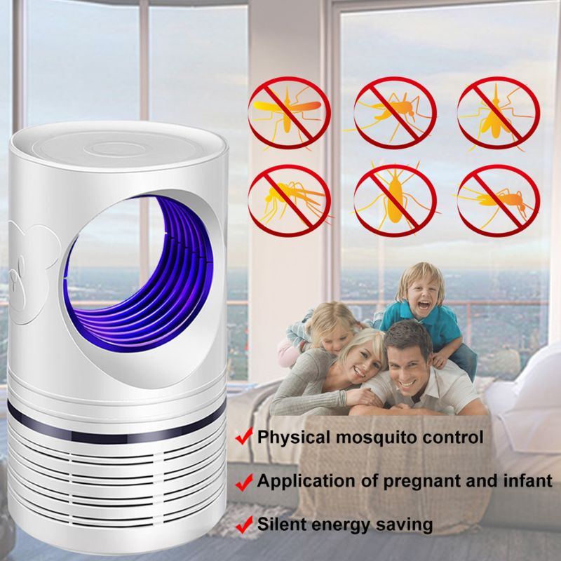 1 Thiết Bị Bẫy Diệt Côn Trùng Bằng Tia UV Công Suất Cao Chống Nước