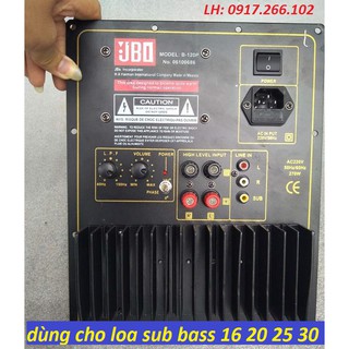 Mạch sub điện jbl kéo loa 20 25 30 - mạch siêu trầm