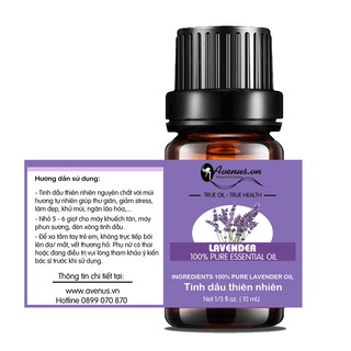 Tinh dầu Lavender Avenus chai 10ml