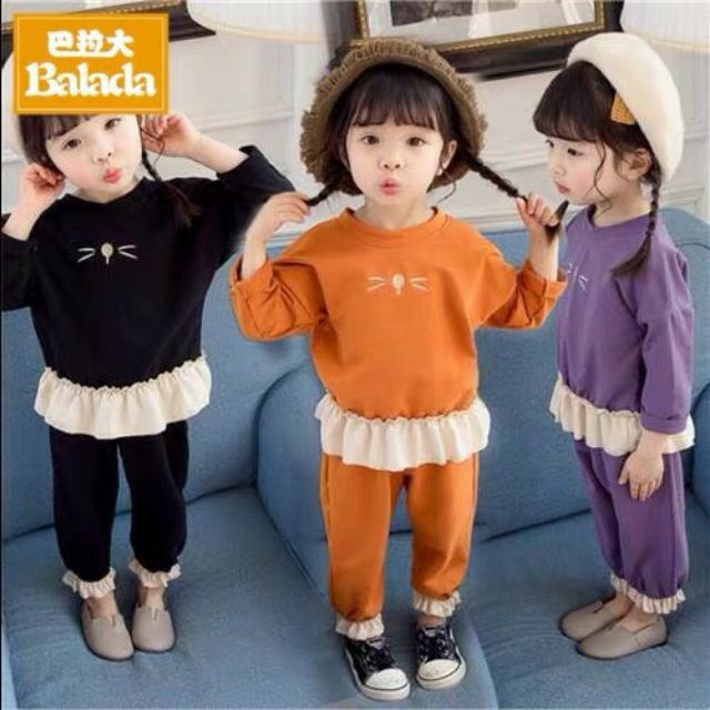 Bộ ria mèo bé gái