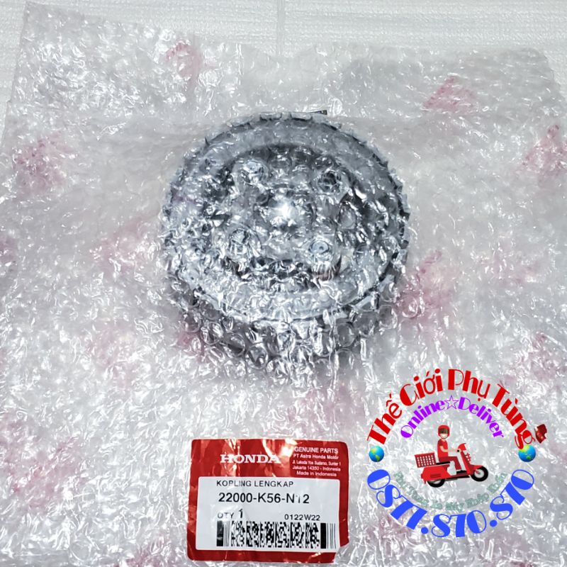 Full bộ nồi Sonic, Winner zin chính hãng Honda Indonesia - 22000-K56-N12