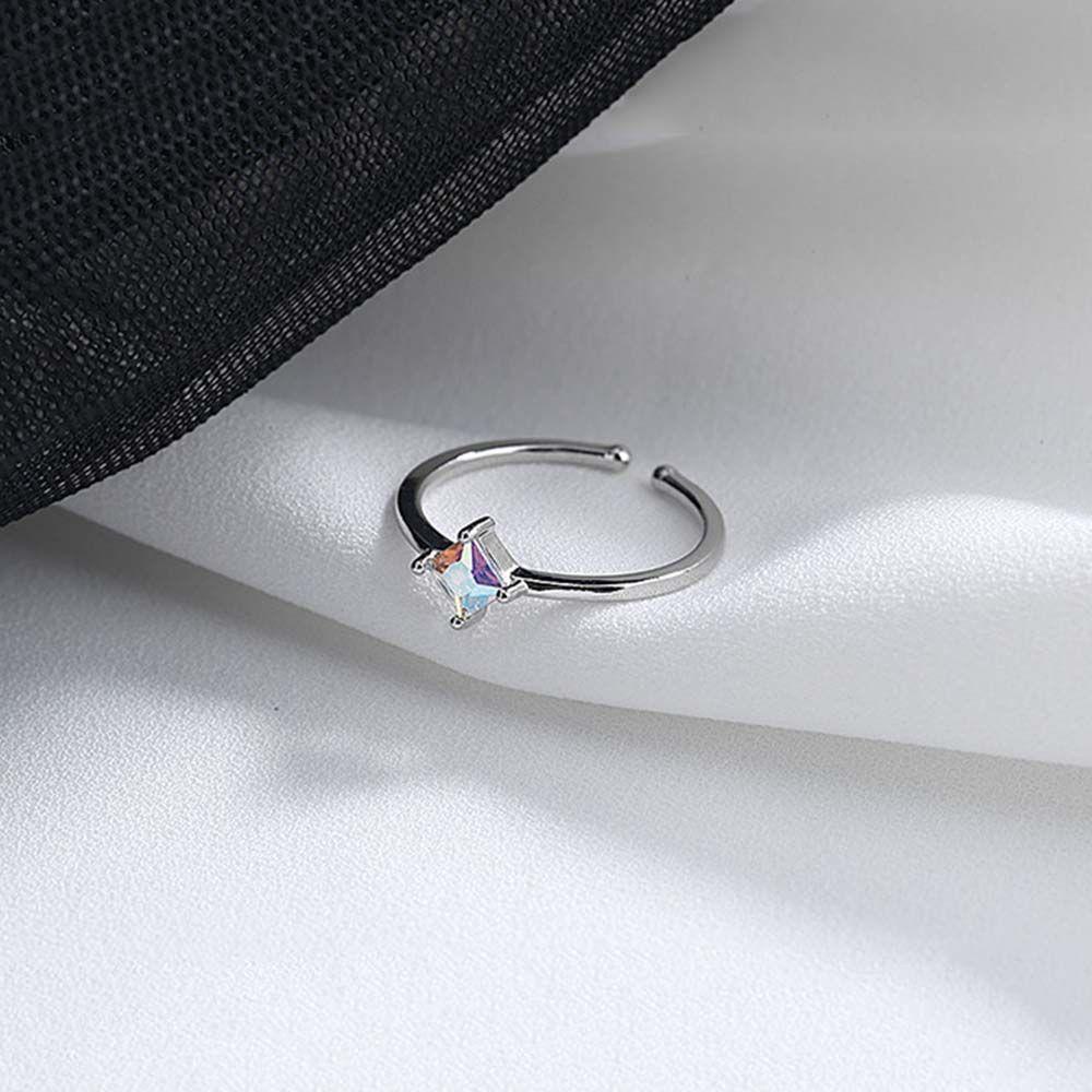 MOCHO Nhẫn Hở Mạ BạC KiểU DáNg ThờI Trang