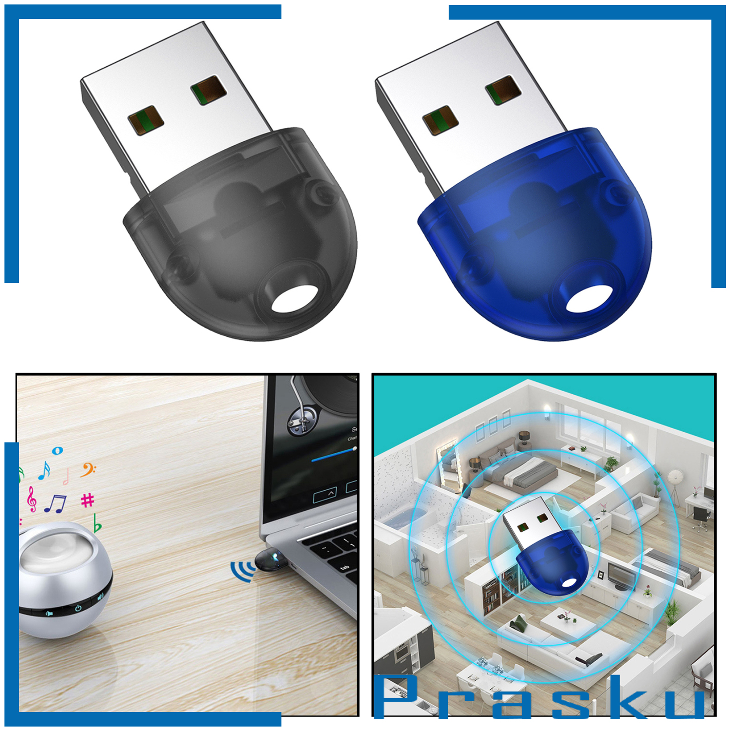 Bộ Thu Phát Bluetooth Hỗ Trợ Nghe Nhạc Mp3 | BigBuy360 - bigbuy360.vn