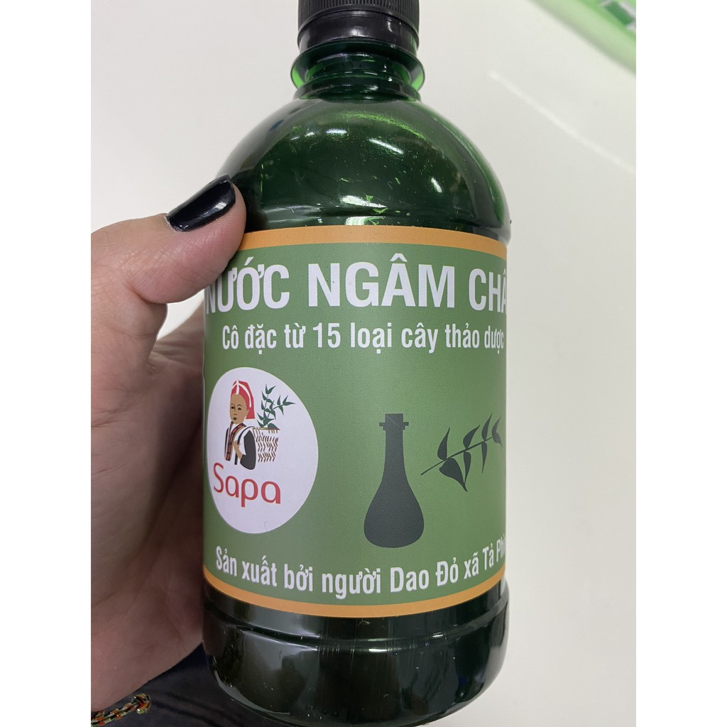 Nước Ngâm Chân Dao Đỏ Sapa - Chai 500ml - HÀNG SALE SỐC | BigBuy360 - bigbuy360.vn