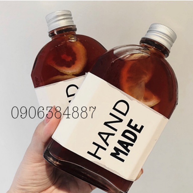 Chai Thủy Tinh Vuông Dẹp Vai Bầu 100ml - 200ml - 250ml - 350ml - 500ml | BigBuy360 - bigbuy360.vn