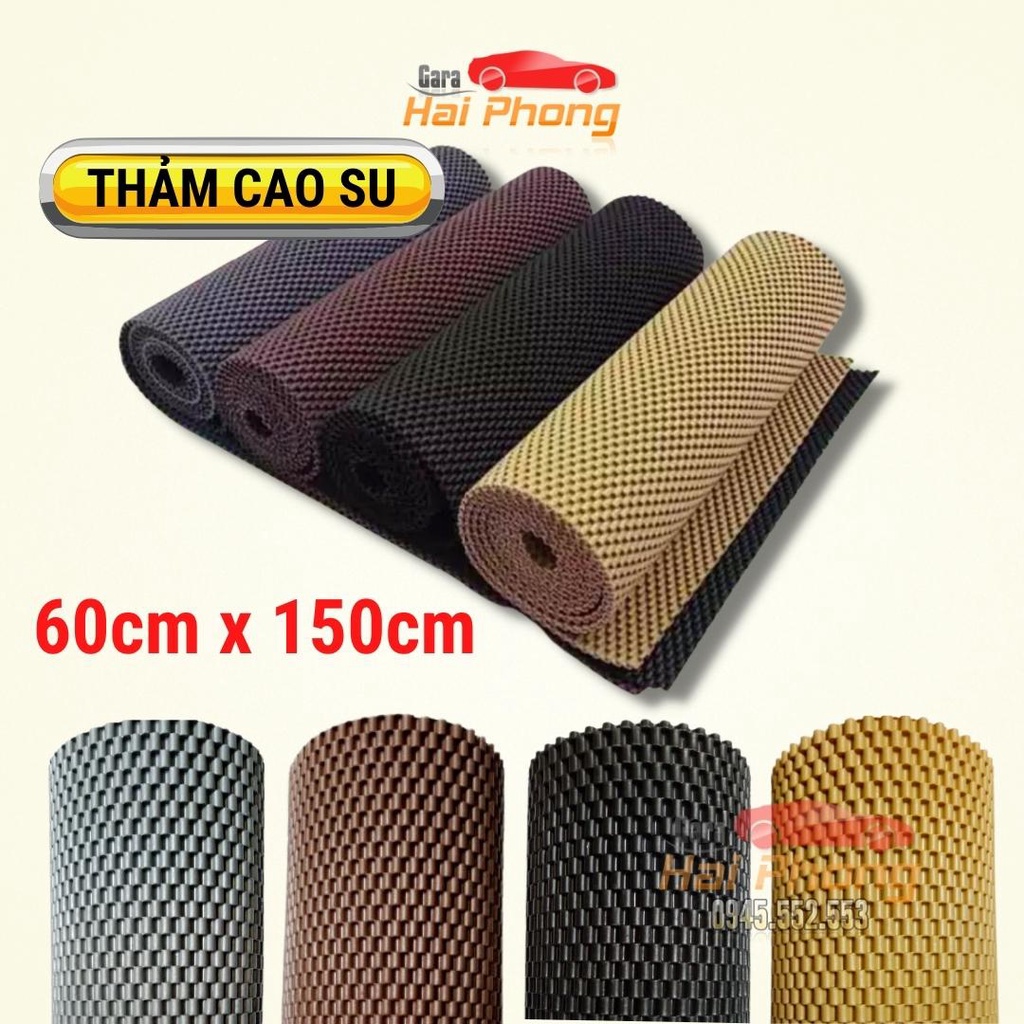 Thảm lót sàn xe ô tô 2 chỗ và xe tải kích thước 150cm x 60cm | BigBuy360 - bigbuy360.vn