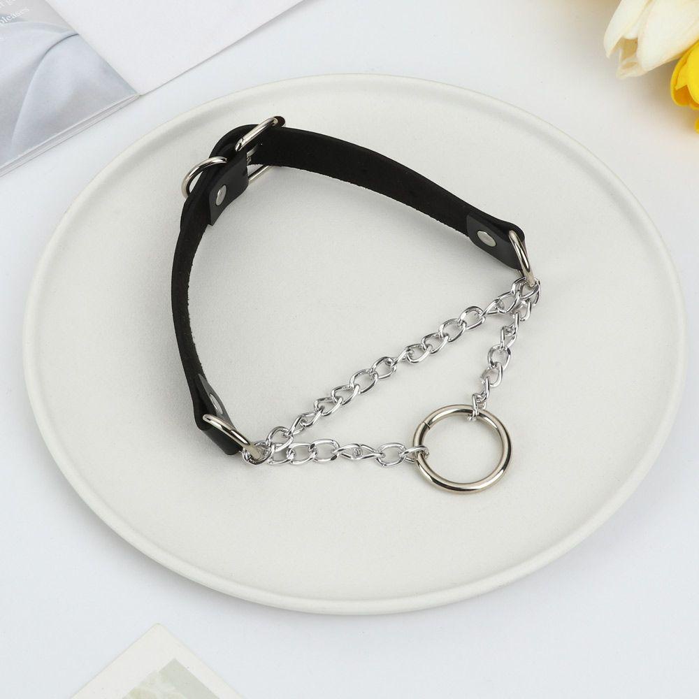 Vòng cổ Choker Da Phong Cách Harajuku Punk Cá Tính Cho Nữ