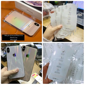 Tấm dán dẻo PPF mặt trước cho IPhone X/XS/ XR/ XS Max tự phục hồi vết xước hàng sịn giá rẻ
