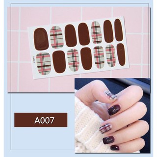 Set Sticker 14 miếng Dán Móng Tay 3D  A006-A010 SIÊU HOT