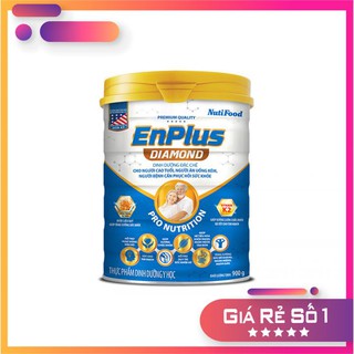 Sữa Enplus Diamond  Nutifood_ Lon 900g (Dành Người cao tuổi ăn uống kém ,Người bệnh cần phục Hồi sức khỏe)