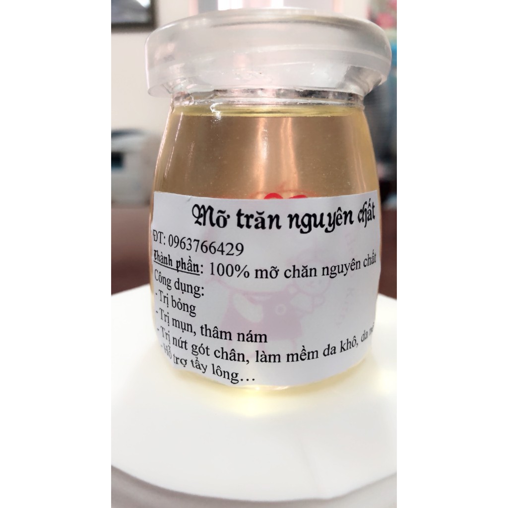 100ml mỡ trăn nguyên chất