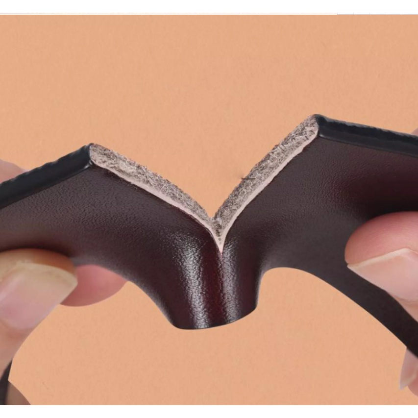 Thắt Lưng Da Thật Khóa Chốt 110-150cm Chất Lượng Cao Cho Nam