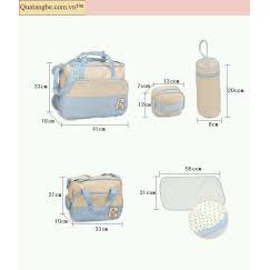 SÉT TÚI 5 CHI TIẾT CHO BÉ YÊU