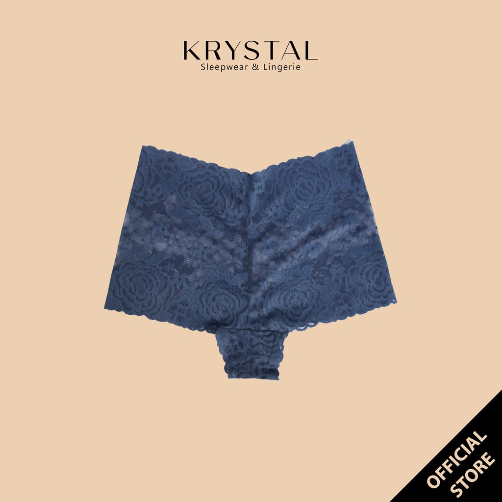 Quần lót ren Boxer sexy gợi cảm lưng cao tới rốn KRYSTAL KQ02 | WebRaoVat - webraovat.net.vn