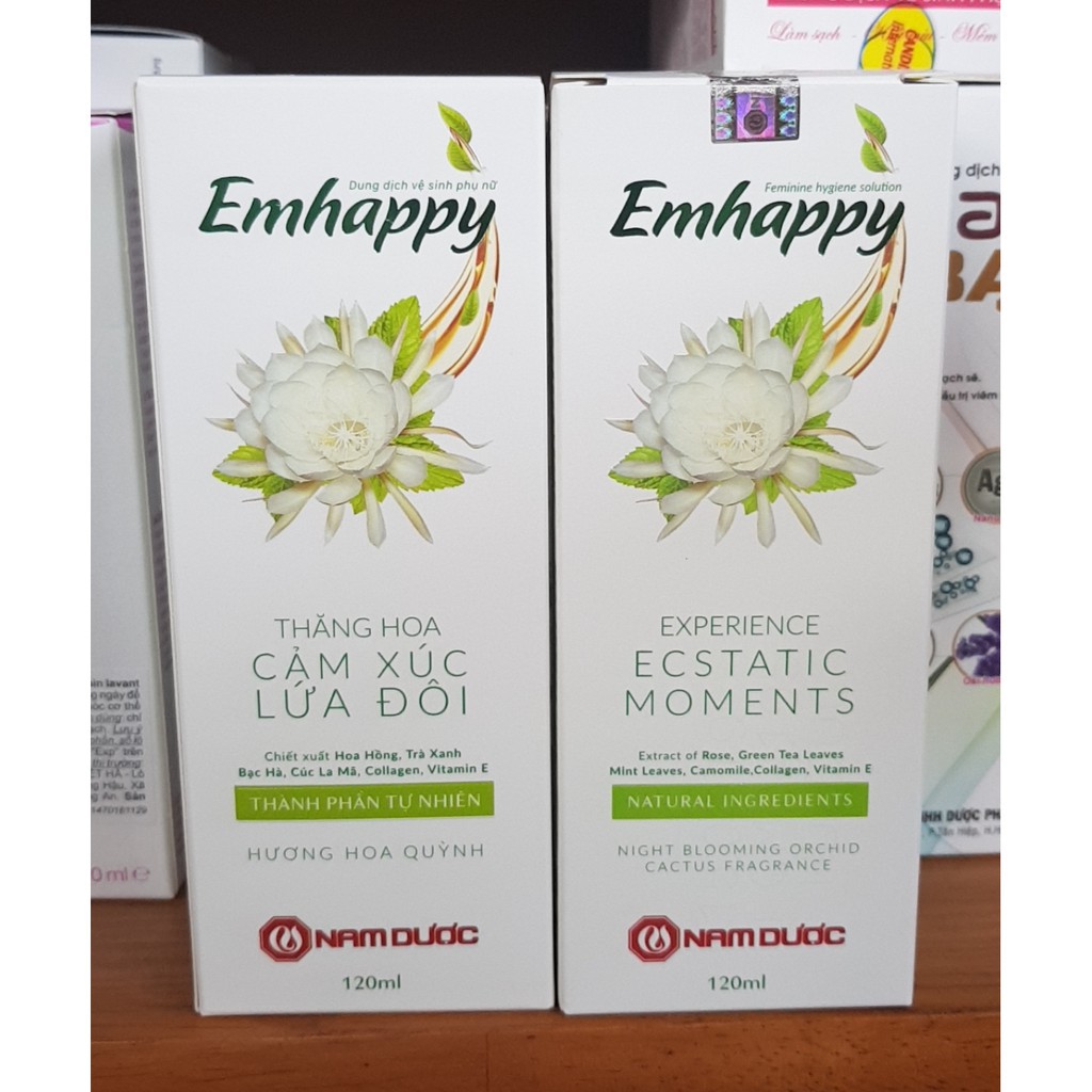 dung dịch vệ sinh phụ nữ Emhappy Nam Dược / emhapy