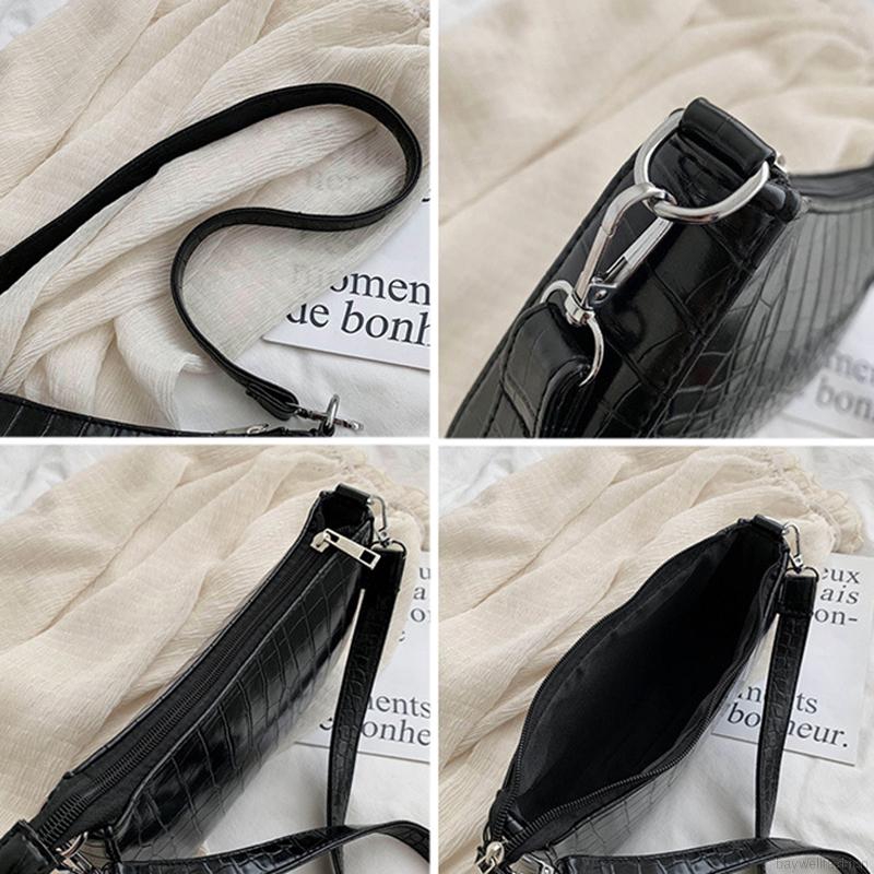 [Baywellfashion]Túi đeo vai họa tiết da cá sấu phong cách retro mới cho nữ | BigBuy360 - bigbuy360.vn