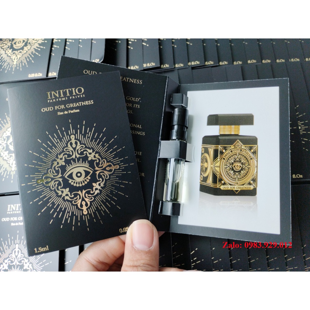 Mẫu thử Vial nước hoa Initio Parfums Prives Oud for Greatness EDP