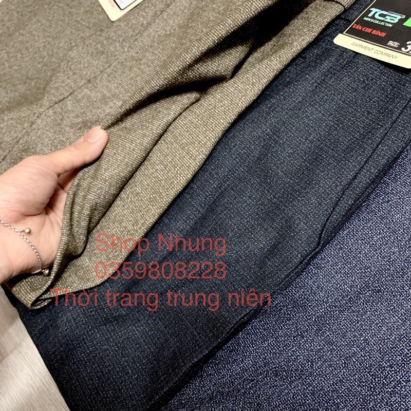 Quần tây (quần vải) Nam Trung Niên chất đẹp Ảnh Thật, sỉ Inbox