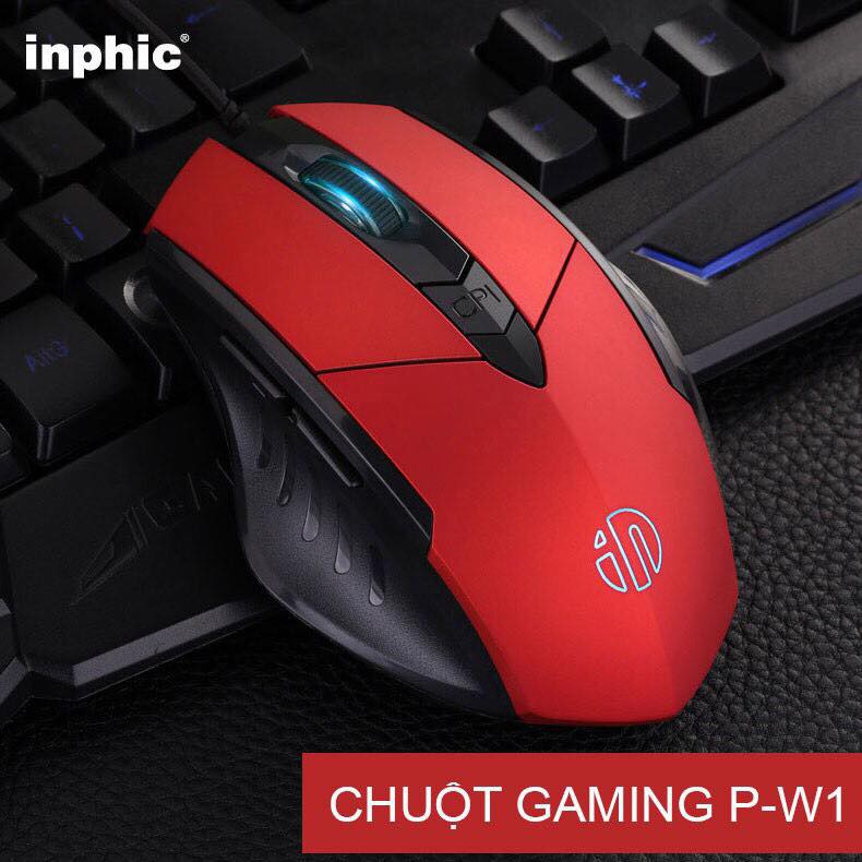 Chuột chơi game, Gaming mouse INPHIC P-W1 (Chính hãng)