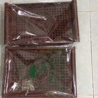 Khay trà giả gỗ