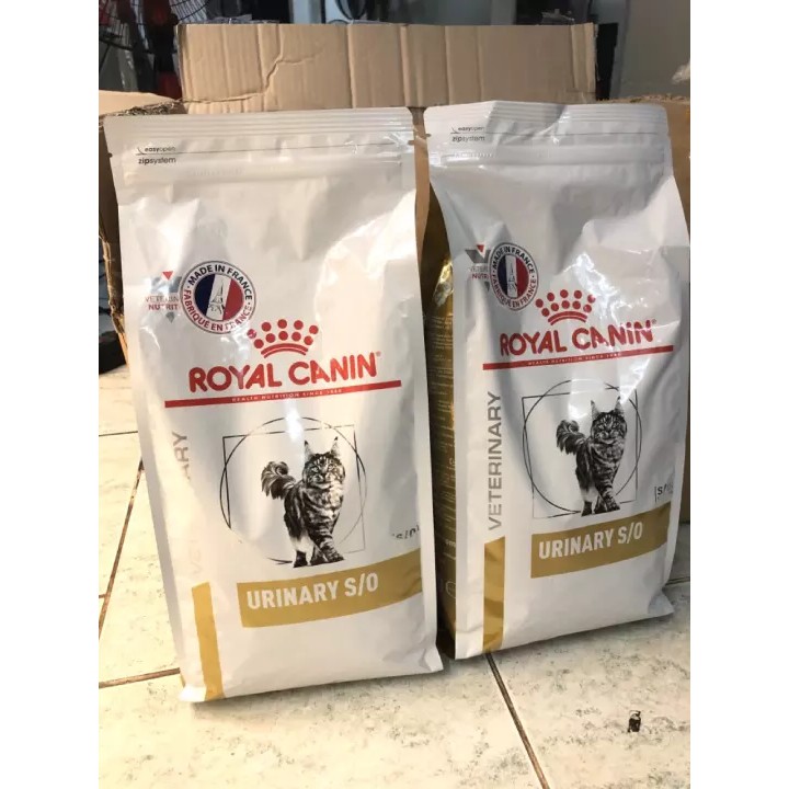 Thức Ăn Cho Mèo Bệnh Sỏi Thận - Hạt Royal Canin Urinary Gói 1.5kg