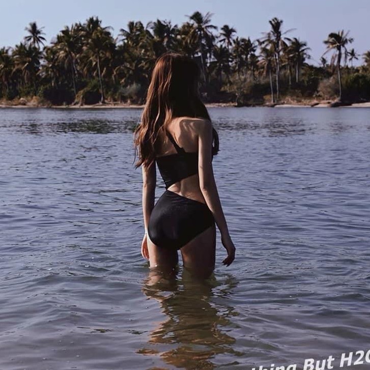 [BIKINI 2021] Bikini Đồ bơi nữ khoét eo CHÉO CỔ nhiều màu sexy