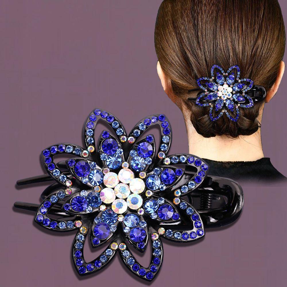 Kẹp Tóc Móng Vuốt Sau Lưng Thiết Kế Đơn Giản Cho Nữ 2life|Kẹp Tóc Mỏ Vịt Cho Phụ Nữ Trung Niên