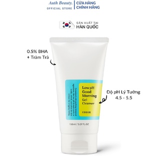 Sữa Rửa Mặt Dạng Gel Cosrx Low pH Good Morning Gel Cleanser 150ml
