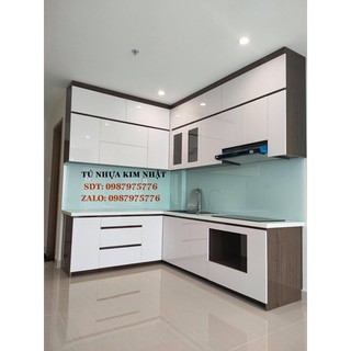 tủ bếp nhựa đài loan cao cấp vincoplast thiết kế theo yêu cầu tư vấn trực tiếp freeship tphcm