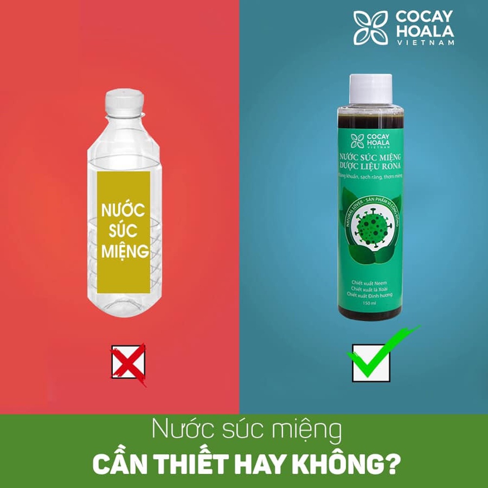 Nước Súc Miệng Dược Liệu Rona (150ml)