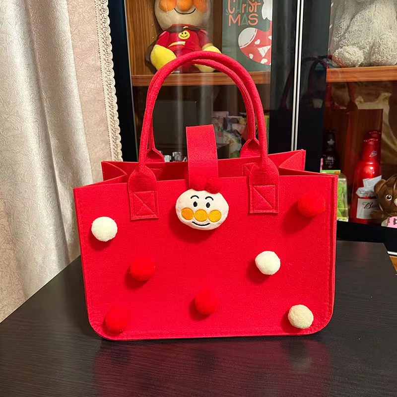 Túi Xách Một Bên Vai Đa Năng Họa Tiết Hoạt Hình Mới Làm Quà Tặng