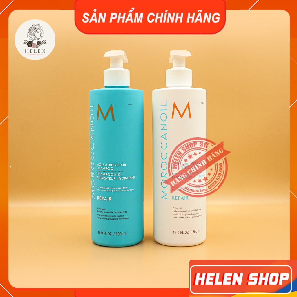 Dầu Gội Phục Hồi Hư Tổn Moroccanoil REPAIR | Dưỡng Ẩm, Phục Hồi Tóc, Chăm Sóc Tóc Chính Hãng