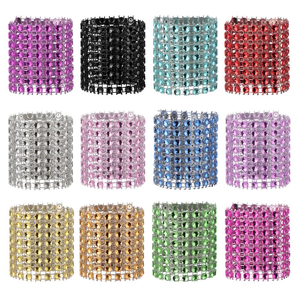 Set 10 Vòng Giữ Khăn Ăn Tiện Dụng Cho Nhà Hàng / Tiệc Tùng Giá Đỡ