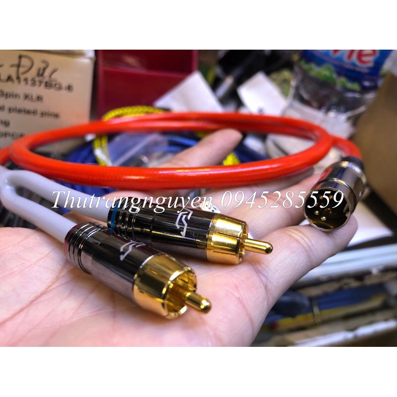 Dây kết nối din 5 chân ra av kết nối amply châu âu lõi mạ bạc cao cấp