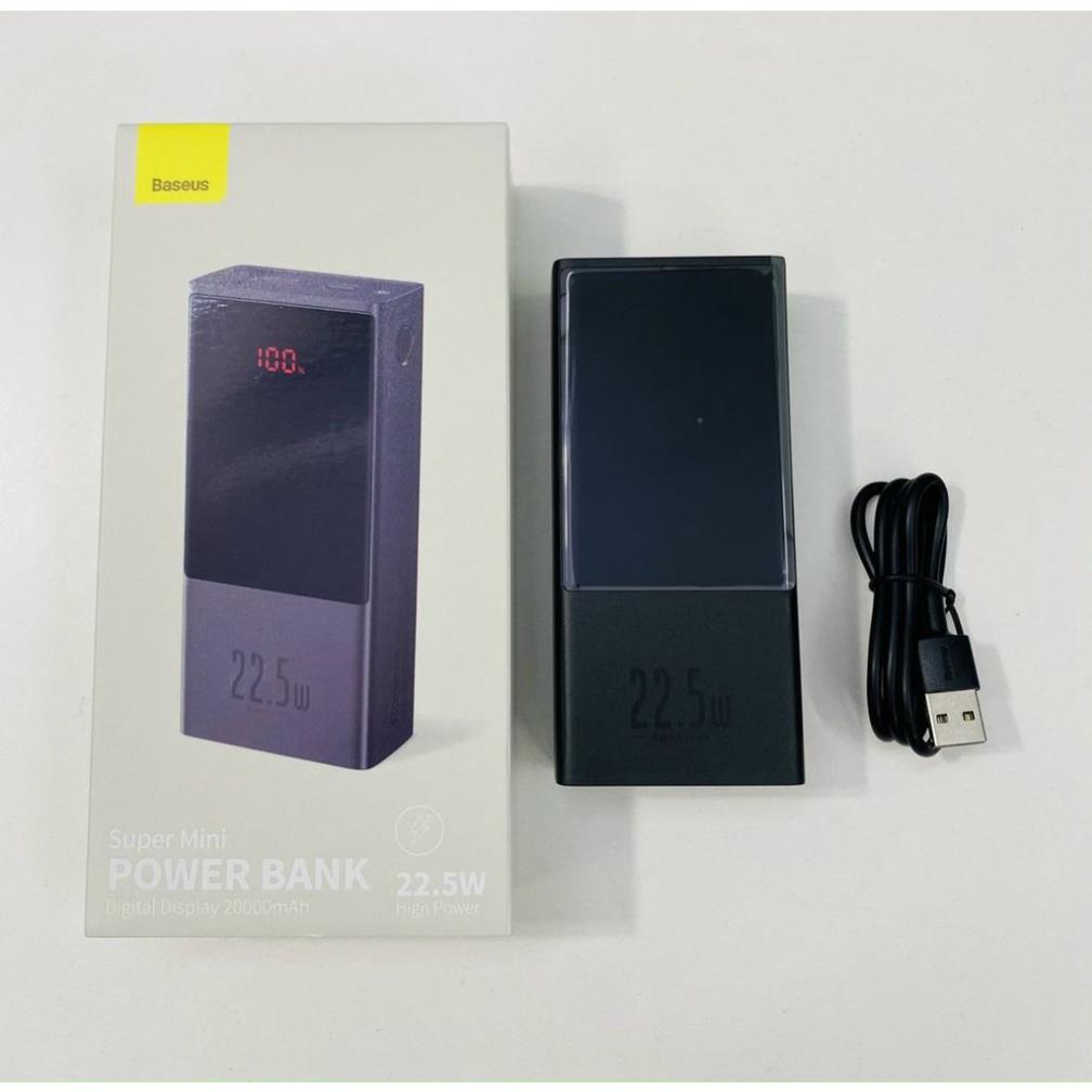 Pin Sạc Dự Phòng - Sạc Nhanh Baseus Super Mini Digital Display Power Bank