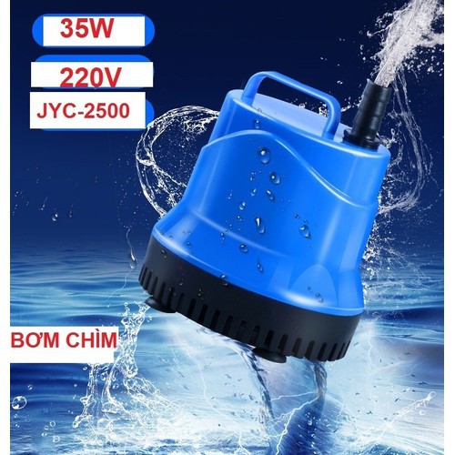 MÁY BƠM HÚT ĐÁY HỒ CÁ 220v 35W  - Bơm chìm hồ cá