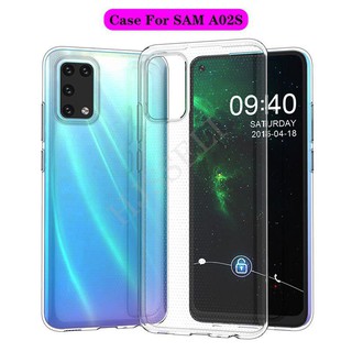 Ốp Điện Thoại Tpu Silicon Mềm Trong Suốt Cho Samsung Galaxy A02s Samsung A02s A 02s