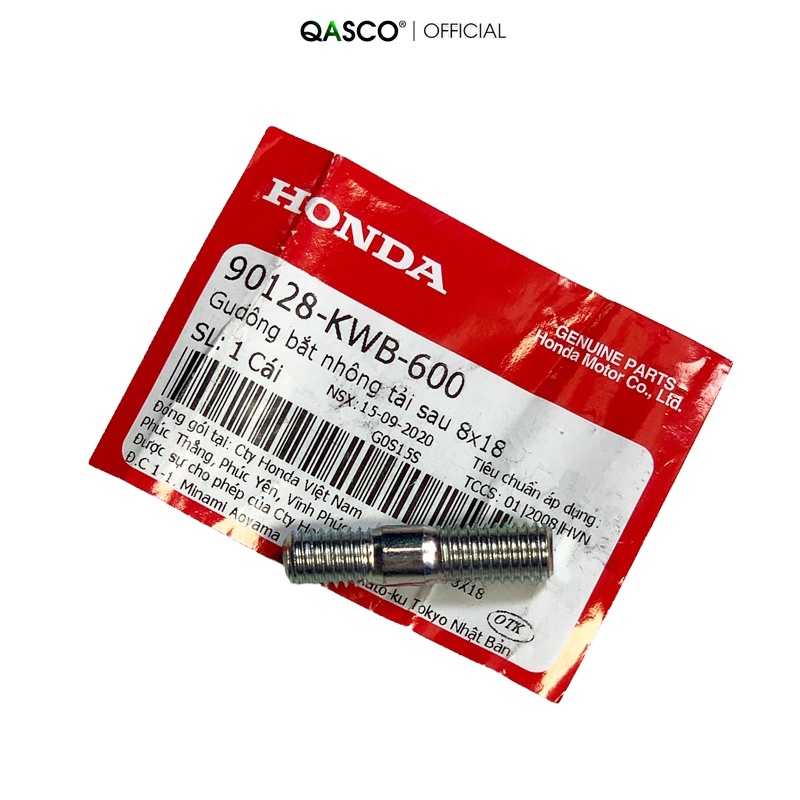 Gudông bắt nhông tải sau HONDA nhiều còng xe cỡ 8×18  QA(90128KWB600) _( 151)