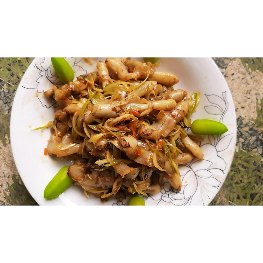 1KG RUỘT ỐC MÓNG TAY (GỒM 2 KHAY 500G, giao hỏa tốc)