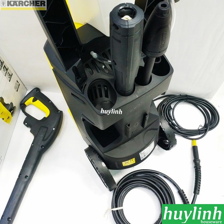 Máy phun xịt rửa xe cao áp Karcher K3 450 *KAP - Bộ bàn chải và đầu phun hóa chất CarKit + PS20